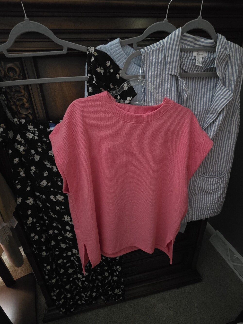 Bundle Of (4) Clothes, Dress, Two Sweaters & Nautical Vest